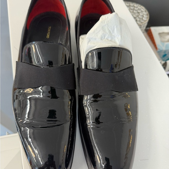 Tom Ford Glossy Black Loafers main image 10